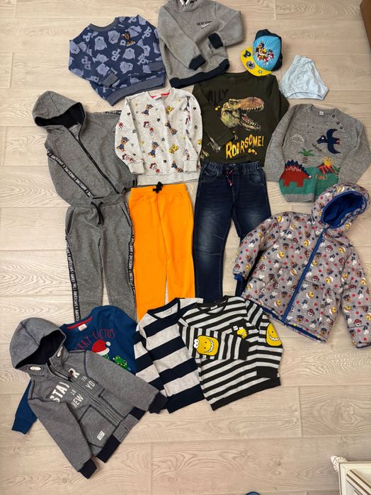 Комплект одягу на хлопчика р110-116 Next,H&M