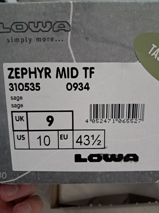 Buty trekkingowe Lowa Zephyr Mid 43 1/2