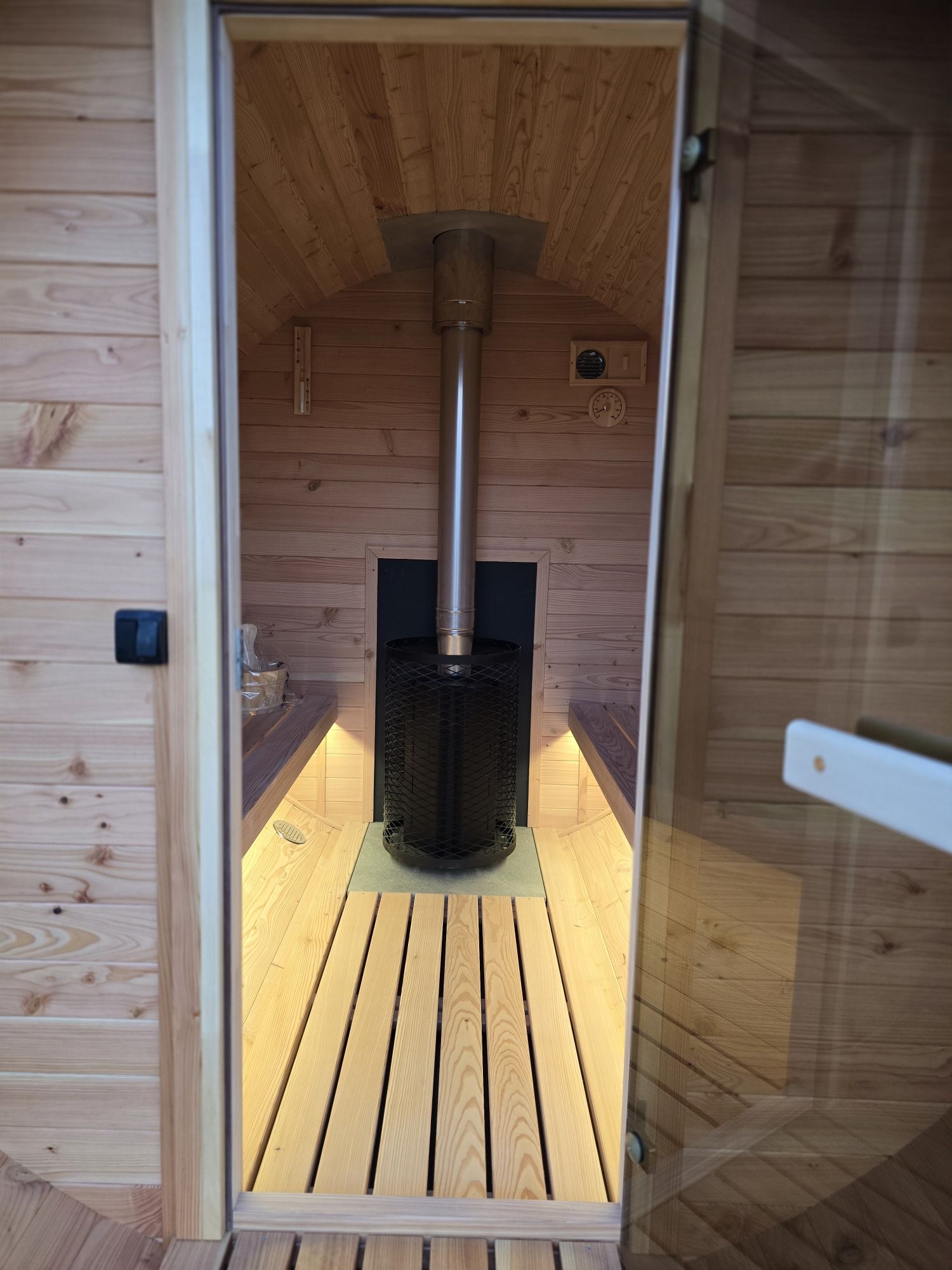 Sauna zewnętrzna beczka L1 3 m | Bezpośrednio od producenta | Lubuskie