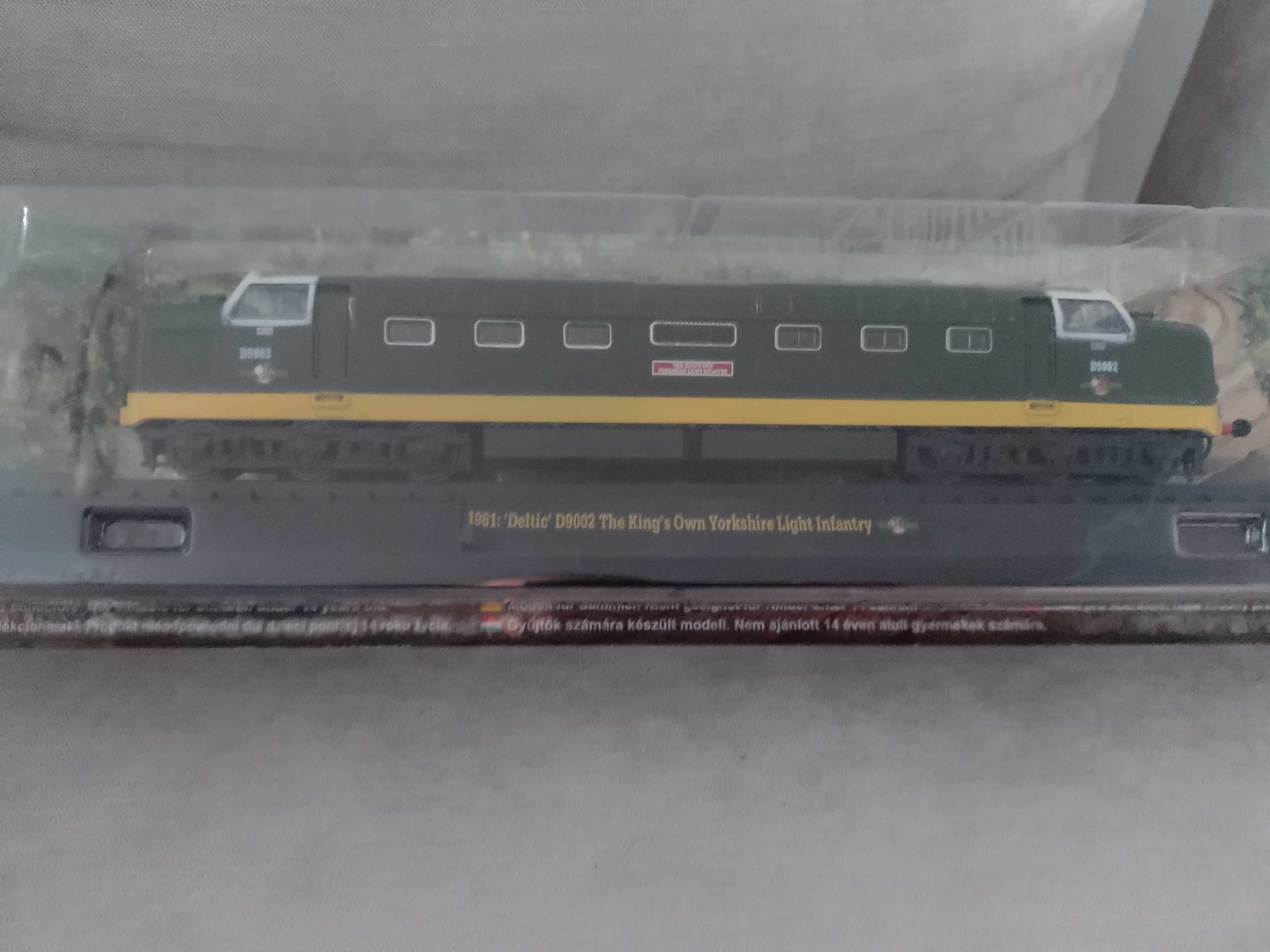 model lokomotywa pociąg kolej  DELTIC D9002 1:76 1961 r Anglia