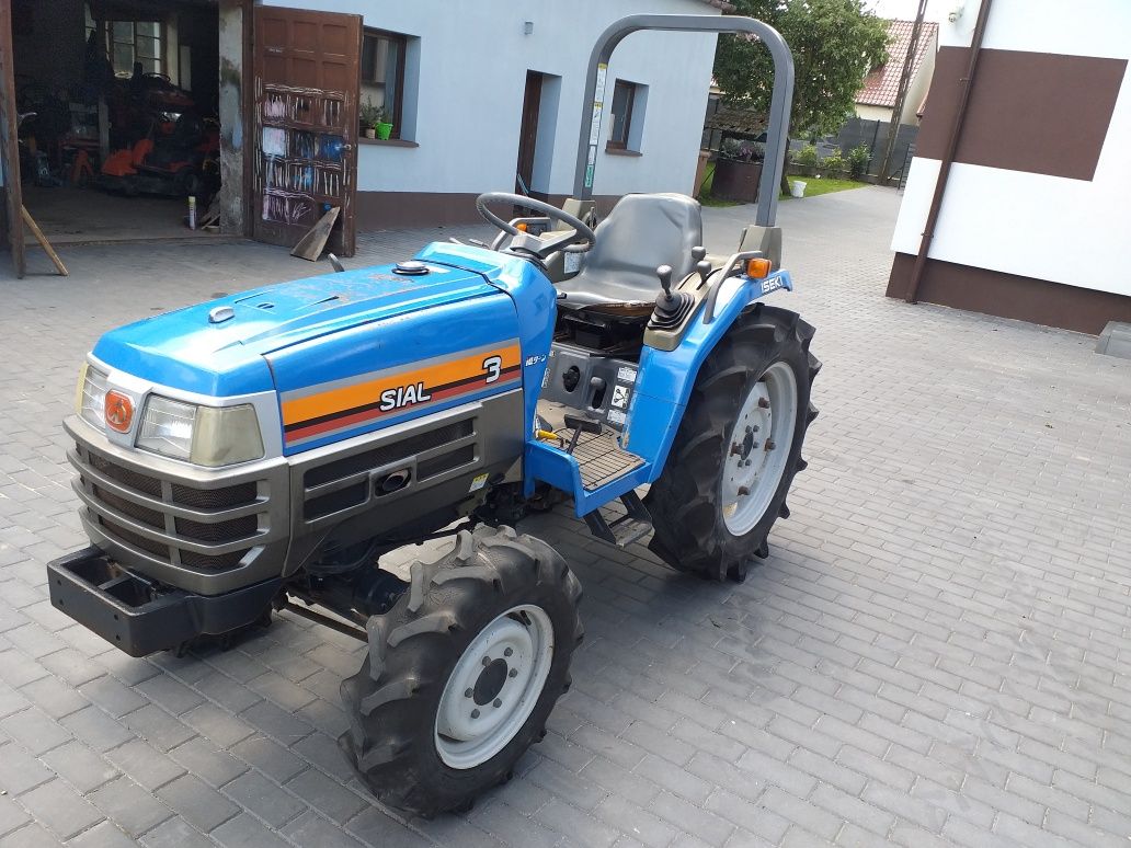 Mini Traktorek Iseki Sial 243 24km 3cylindry 4x4 Wspomaganie Orginal