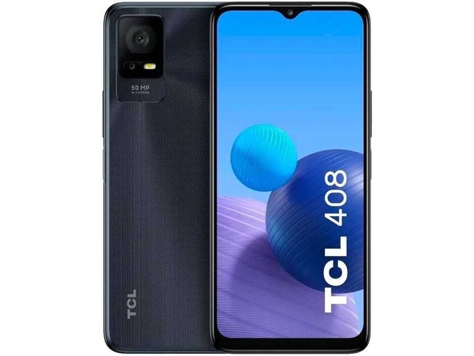 Smartphone TCL 408 (6,6'' - 4 GB - 64 GB - Cinza)