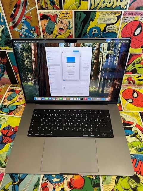 MacBook Pro 16 Apple M2 Pro 16GB/512GB ЙЦУКЕН Kupiony 12.2023 Szczecin