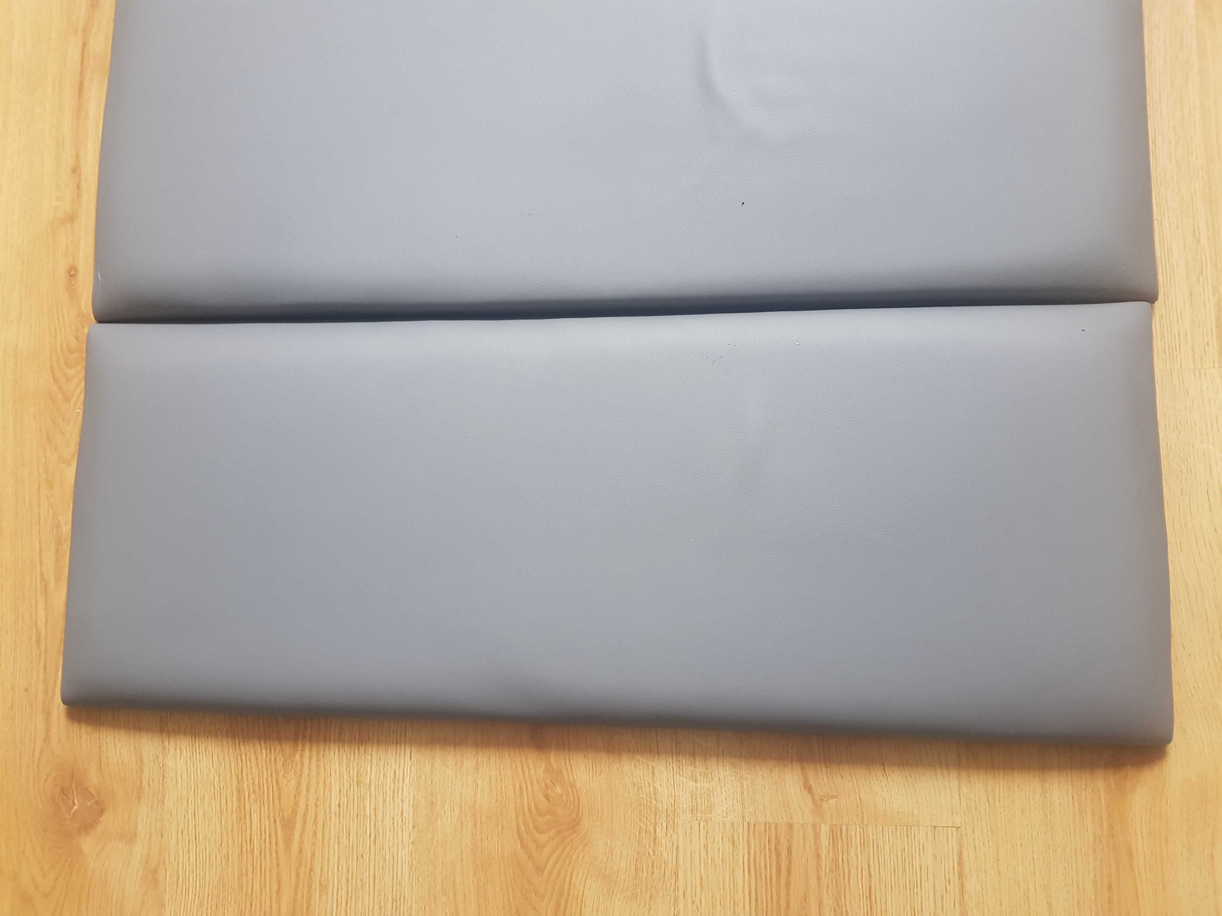 Panele tapicerowane 5 sztuk szare 80cm×30 cm