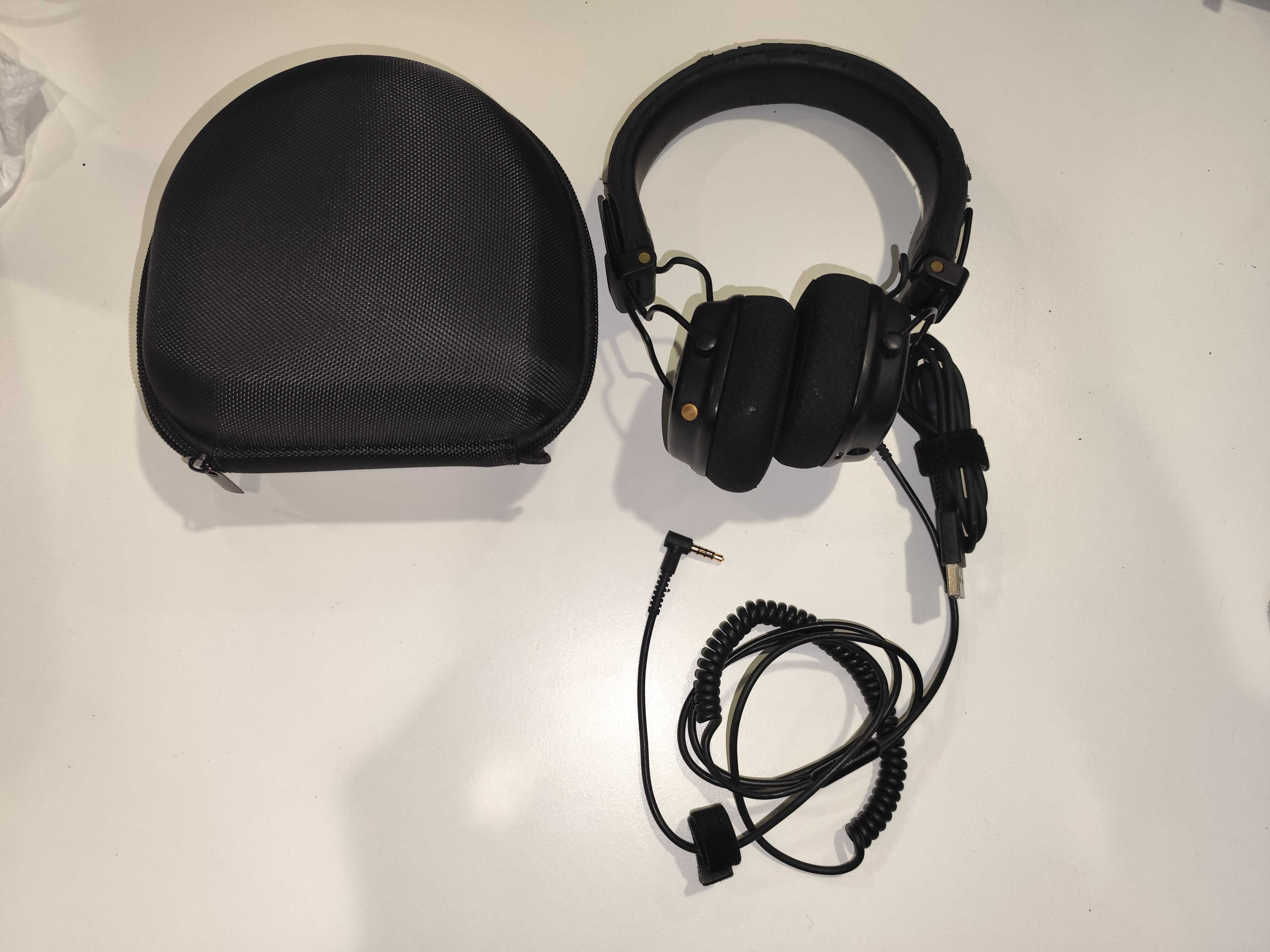 Auscultadores Bluetooth Marshall Major III Preto