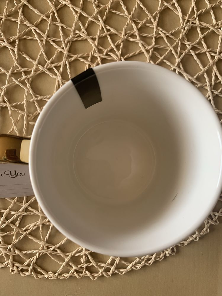 NOWY duży kubek PORCELANA Ambition 400 ml