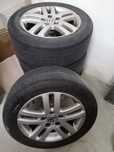 Jantes 5x112 vw golf com pneus 205/55 16