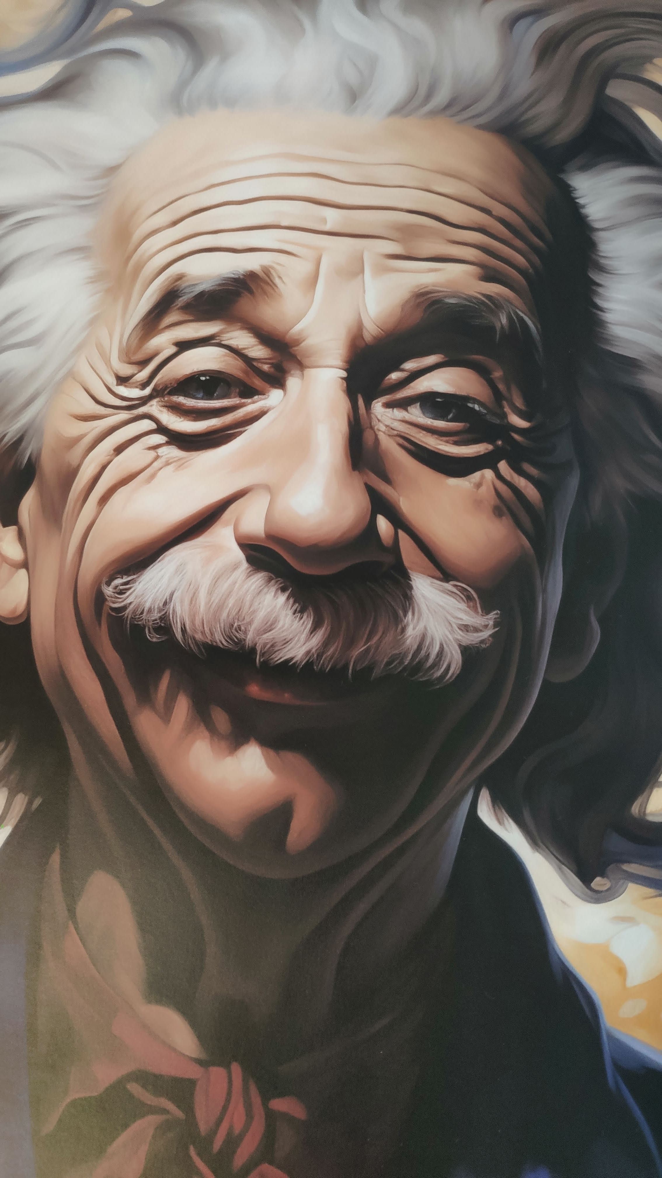 Piękne Umysły - Einstein v2 plakat A2 (42x59,4cm)