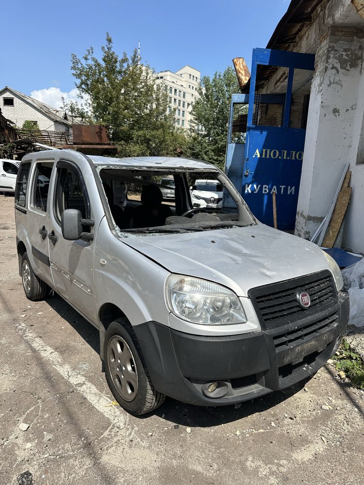 Продам Fiat Doblo 2013 р. 1.4 газ/бензин під відновлення