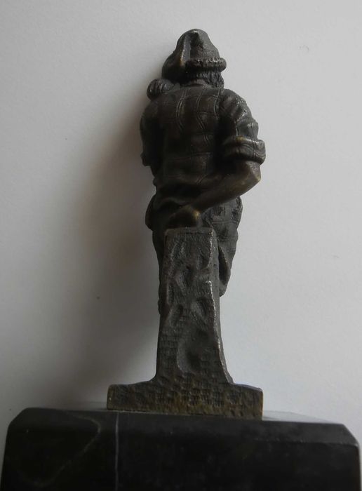 1940-50 | Pescador da Nazaré | Peça rara em Bronze assinada & numerada