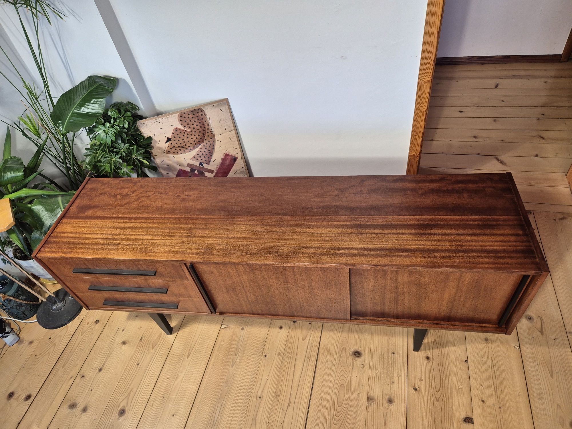 Komoda/sideboard Violetta po renowacji! Lata 60-te! PRL VINTAGE RETRO