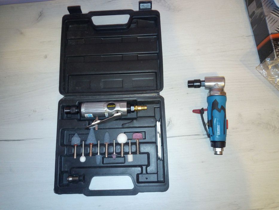 Szlifierka  pneumatyczna kątowa prosta 2 szt STANLEY FERVI