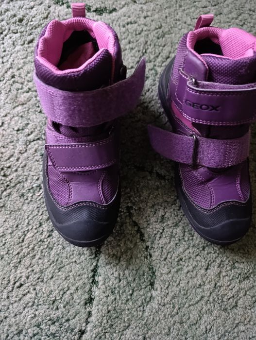 Зимові черевики Geox 32 р.,21 см водонепроникні термо ботинки черевики