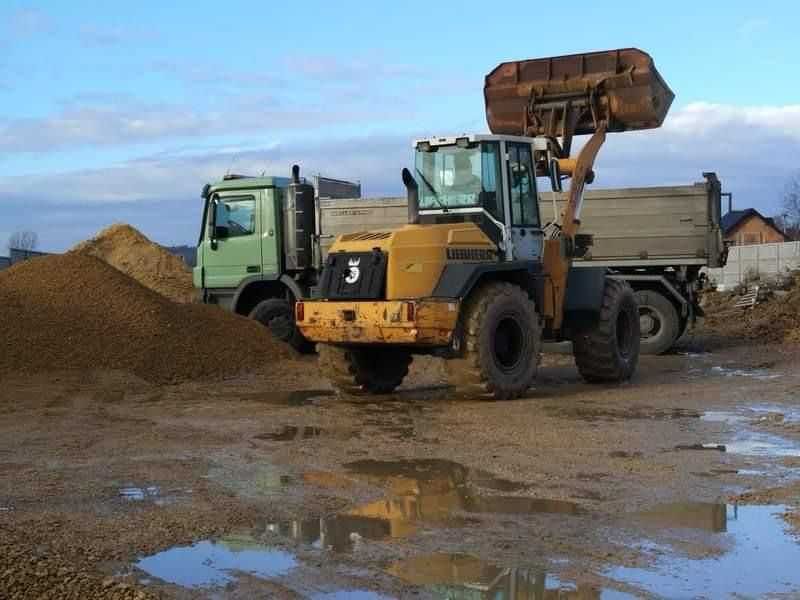 Usługi minikoparką mini koparka kruszywo wyburzenia transport wywrotka