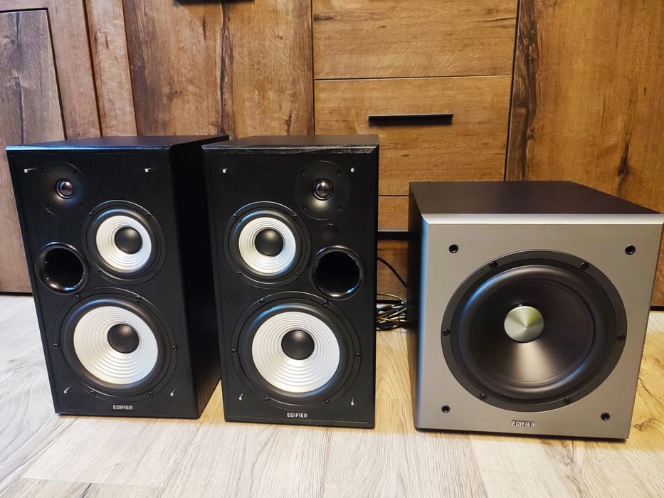 Sprzedam zestaw glośnikow Edifier R2750DB z subwooferem T5 -OKAZJA!!