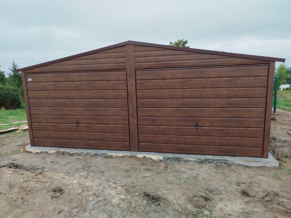 Garaż Blaszany, Blaszak,  4,20 x 6.50 Złoty Dąb!