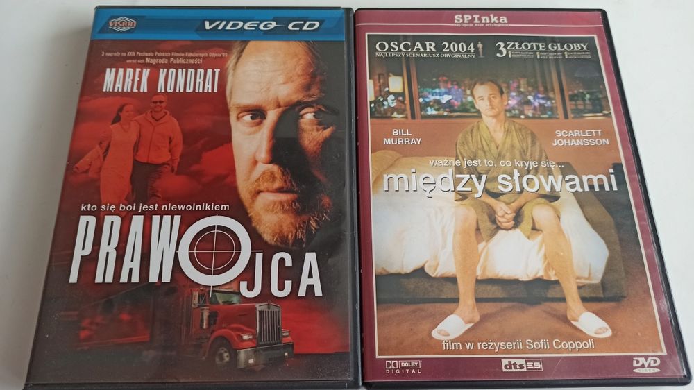 Filmy Prawo ojca v-cd, miedzy slowami dvd