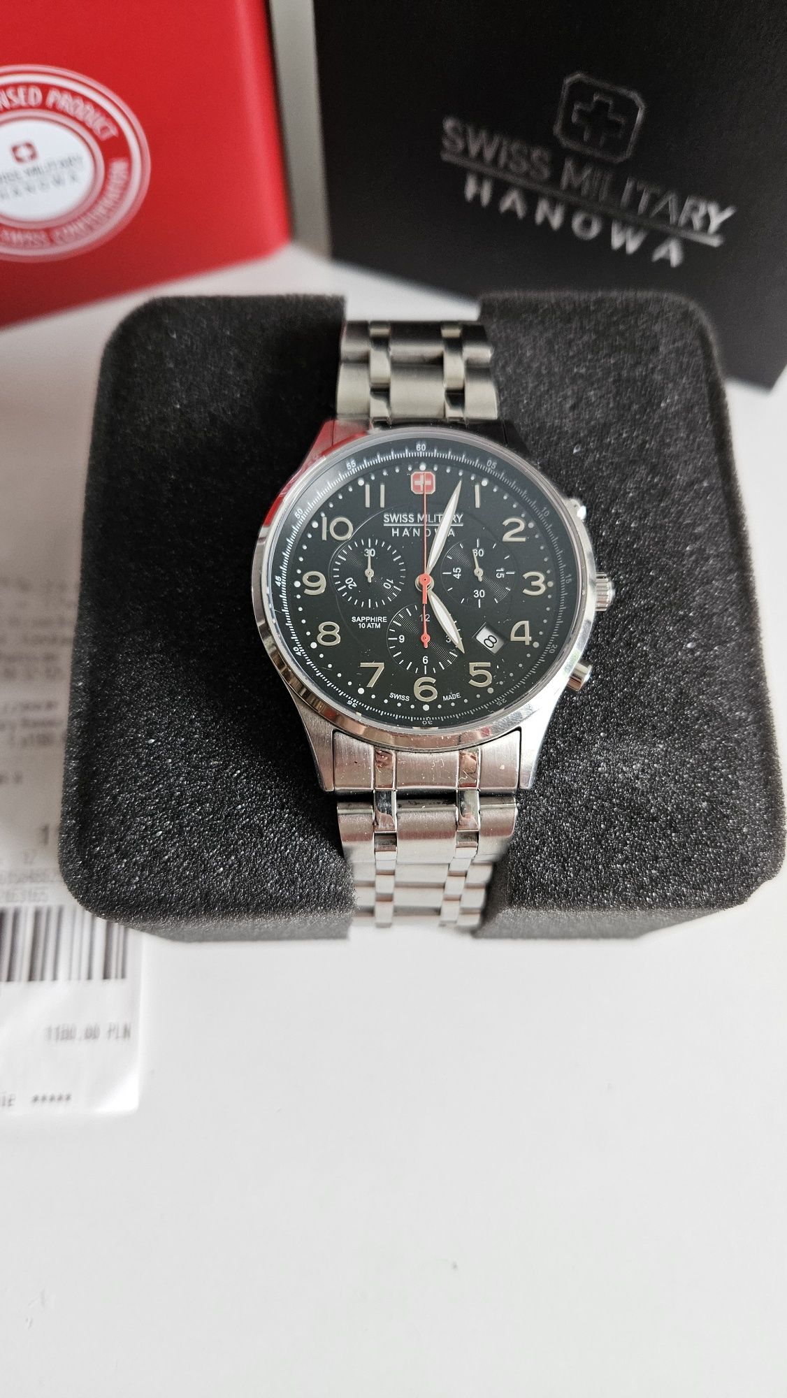 Swiss Military Hanowa 06-5187.04.007 zegarek jak nowy