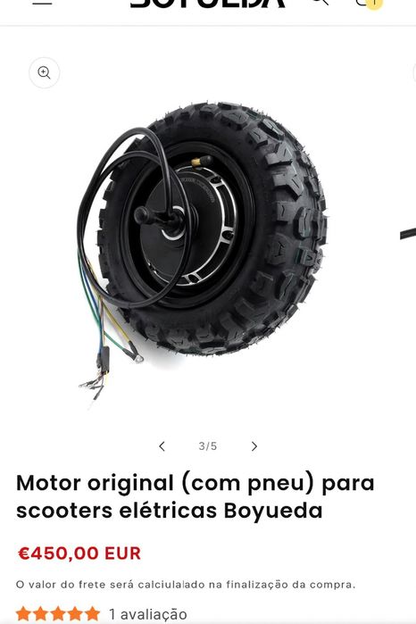 BOYUEDA Q7 Pro Max 3200W + 2 Motores Novos! Autonomia 100km