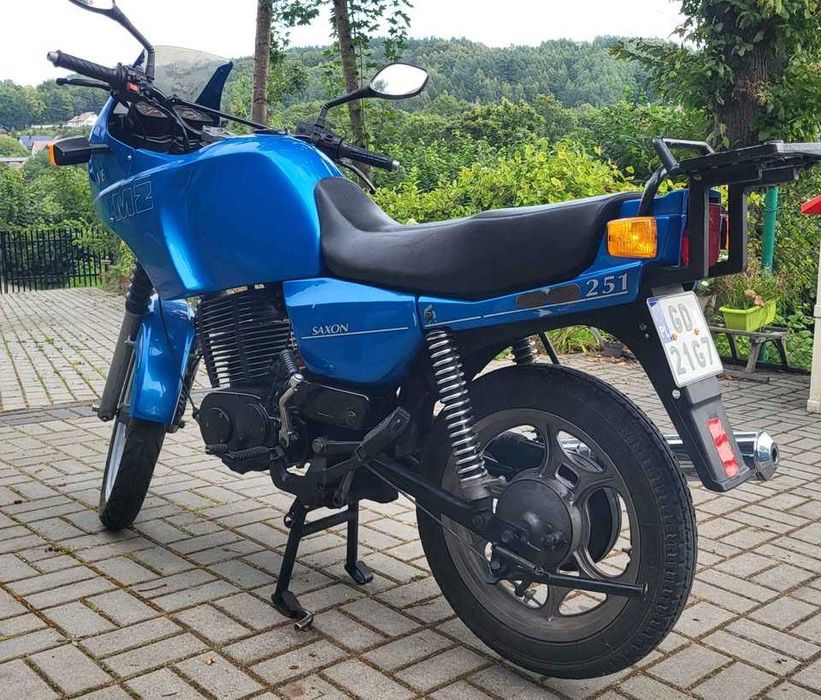 MZ ETZ SAXON 251 dozownik oleju, pomorskie