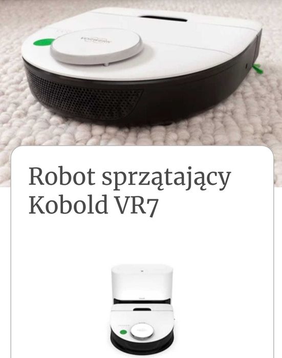 Robot sprzątający Kobold VR7 + stacja CB7 – dostawa 100-150 km GRATIS!