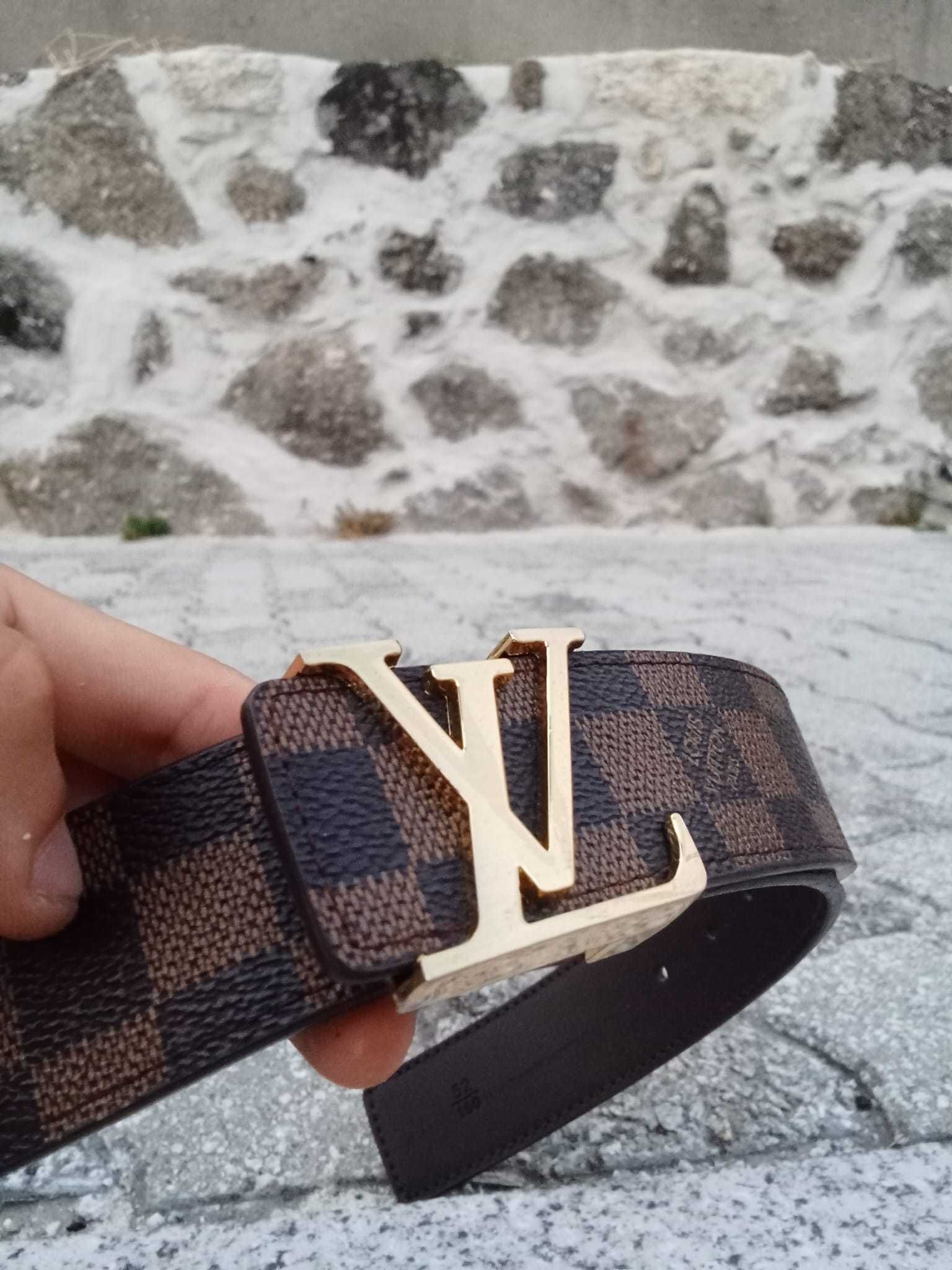 Cinto Louis Vuitton Damier Ebene