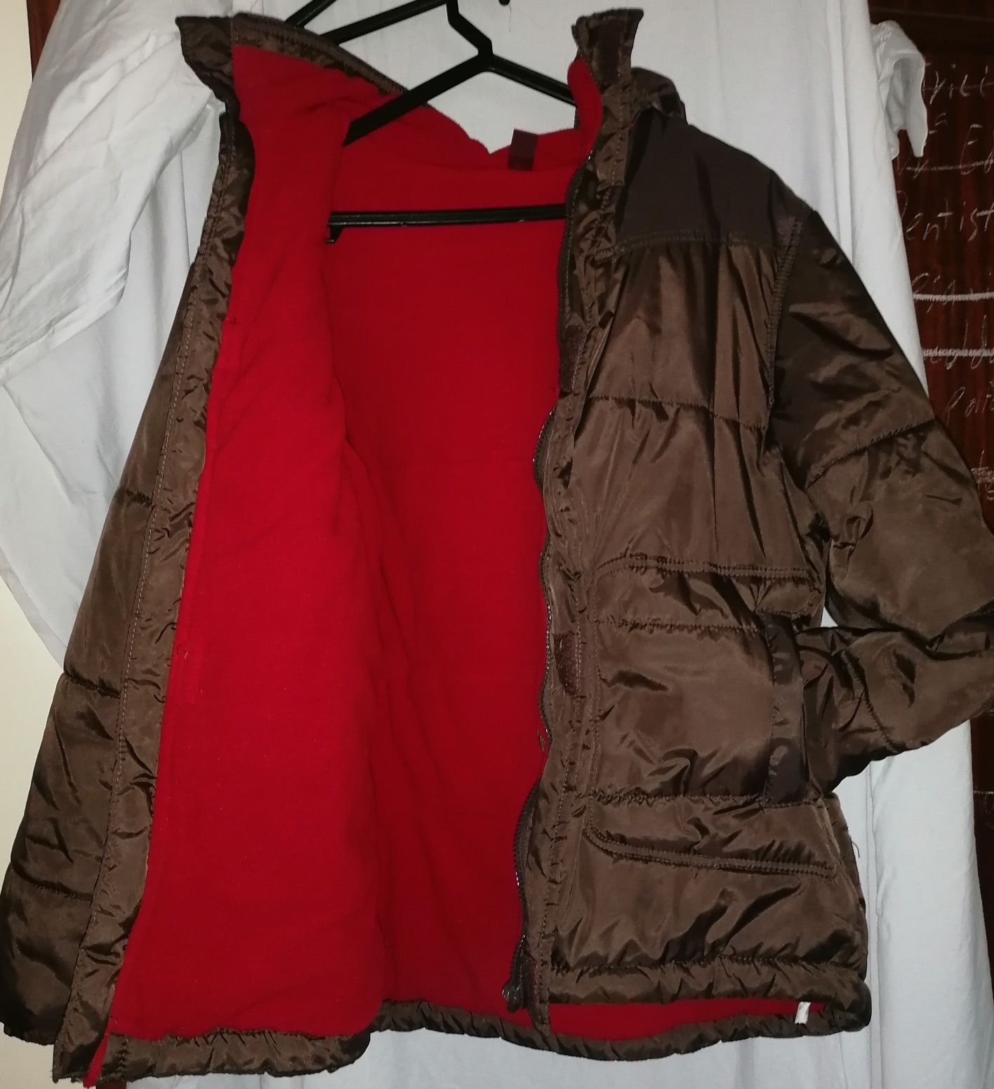 Casaco zara de inverno forrado