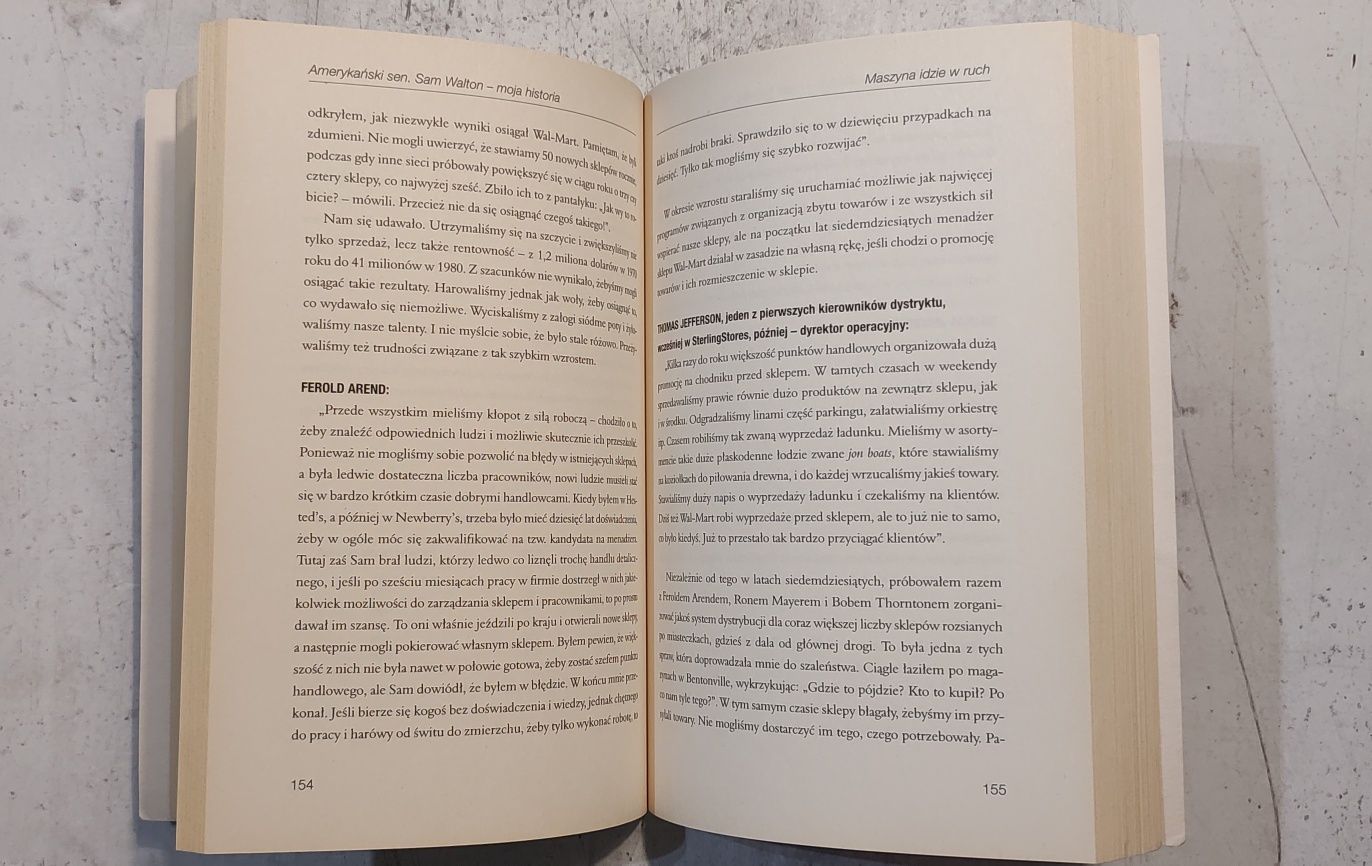 Sam Walton Amerykański sen książka