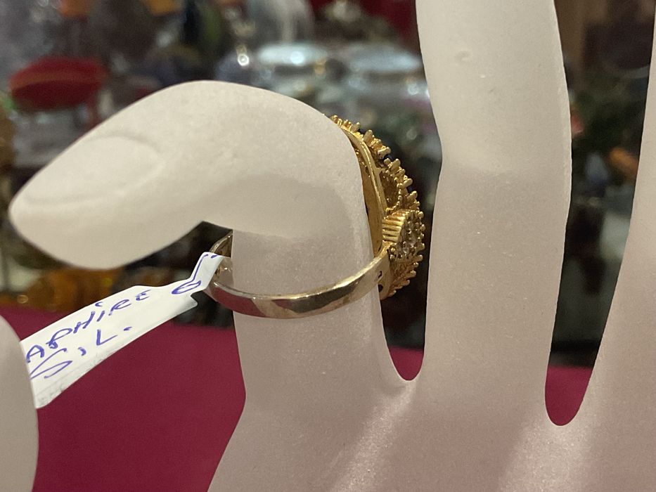 Anel prata 925 banho de ouro t,18 mm