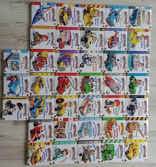 Duży Zestaw Książeczek dla Chłopca "Młody Chłopiec"