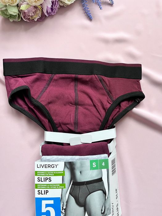 Чоловічі труси, сліпи, брифи від livergy S, M, L, XL