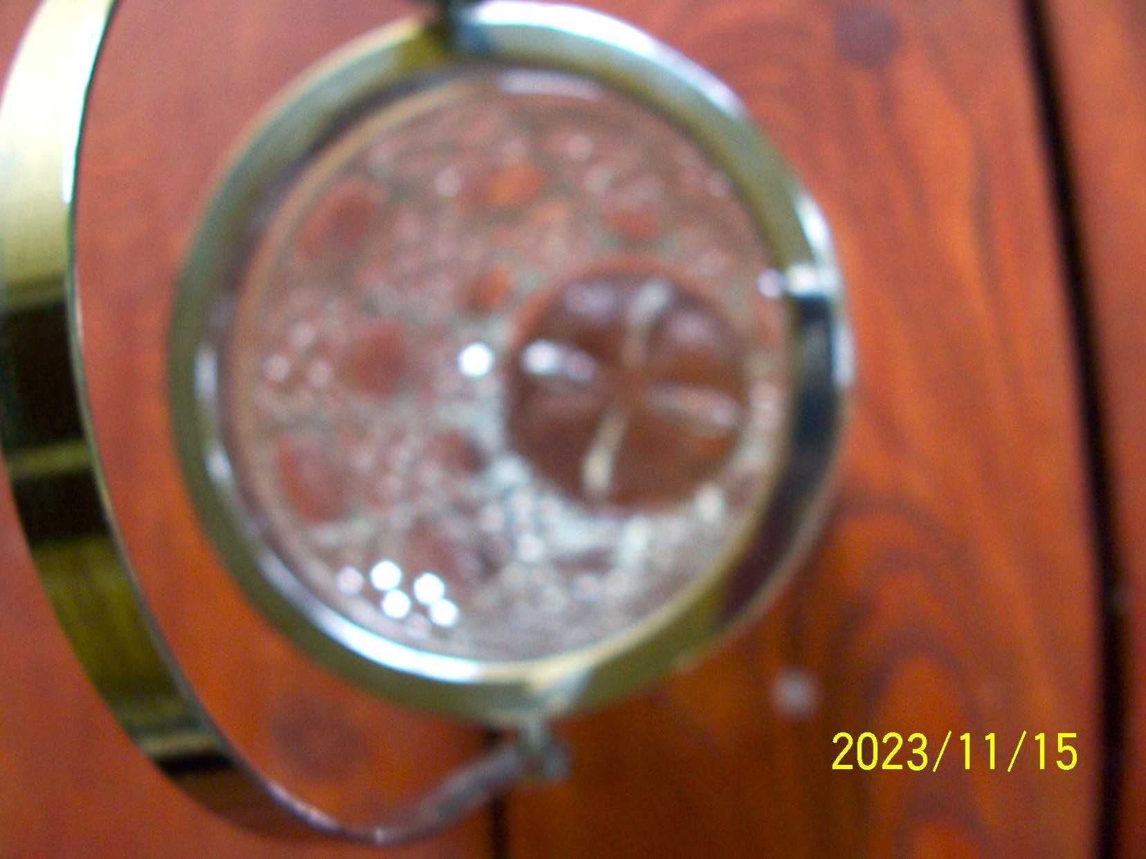 Wazon pojemnik do lodu kryształowy z lat 60tych