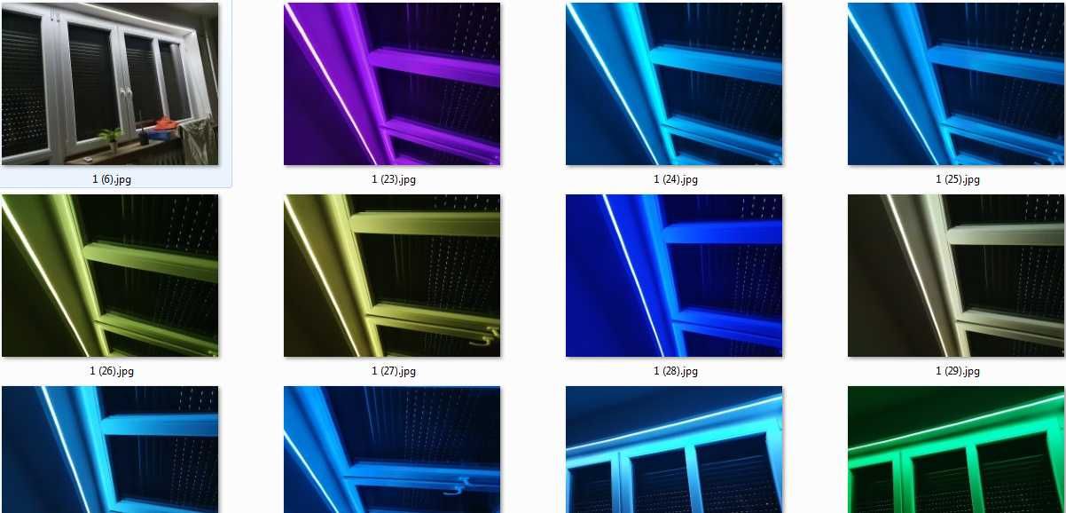 Taśma LED 5 M Zestaw Komplet Multikolor Zestaw  Okazja