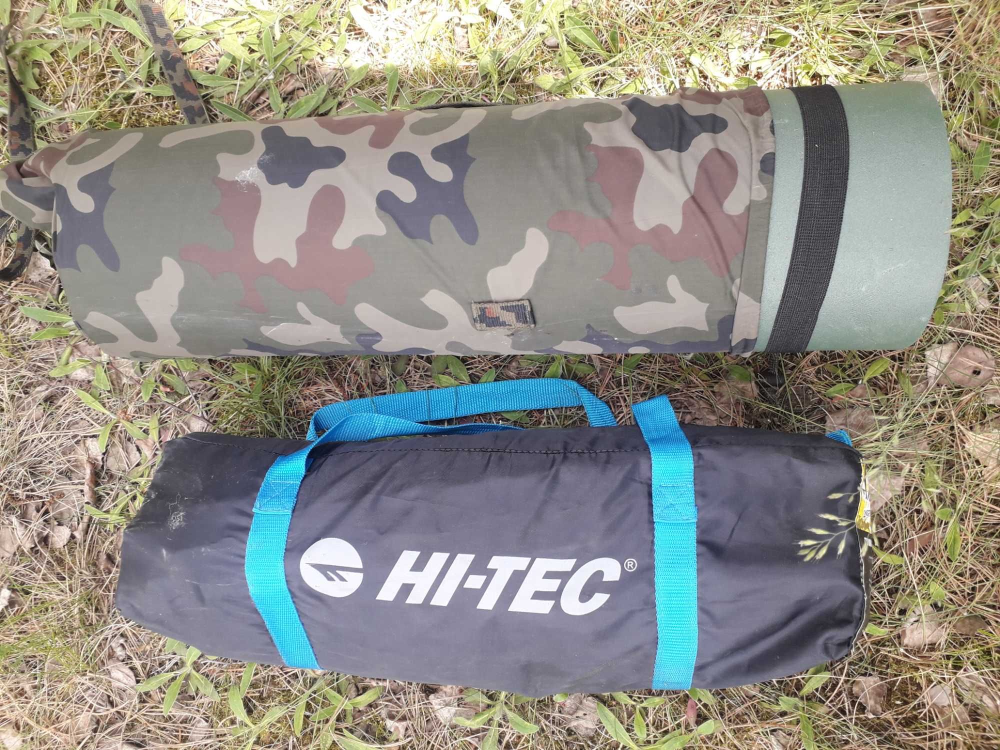 Namiot hi-tec i karimata wojskowa