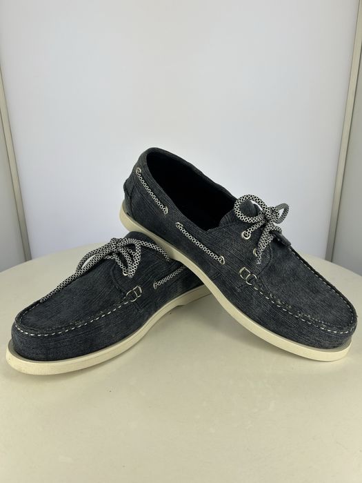 Sapatos vela em ganga azuis super giros!