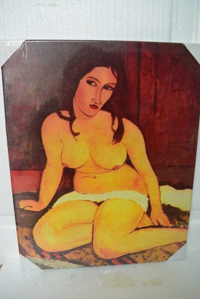 ,,Brunetka Odalisque ''-  F. Bouchera - 1745,reprodukcja .