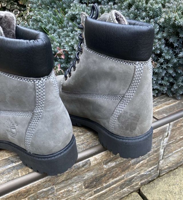 Timberland теплі натуральна овчина цегейка шкіряні жіночі черевики 37р