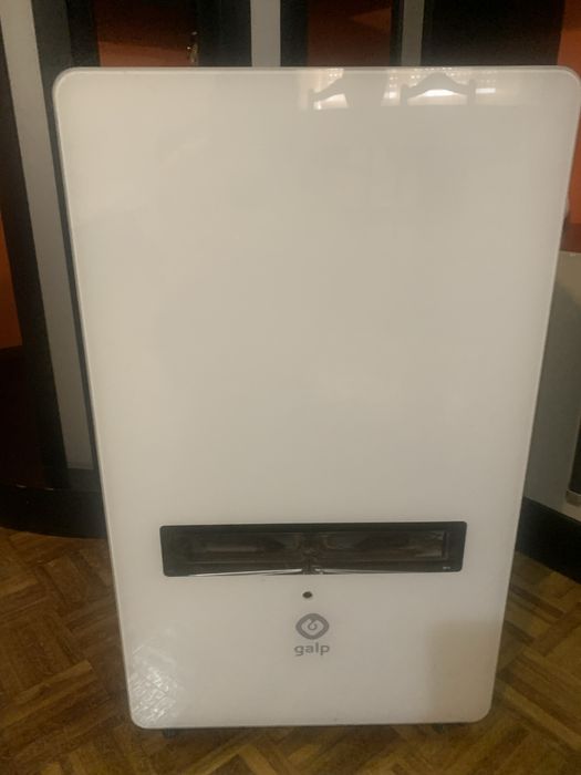 Aquecedor a gaz com botija