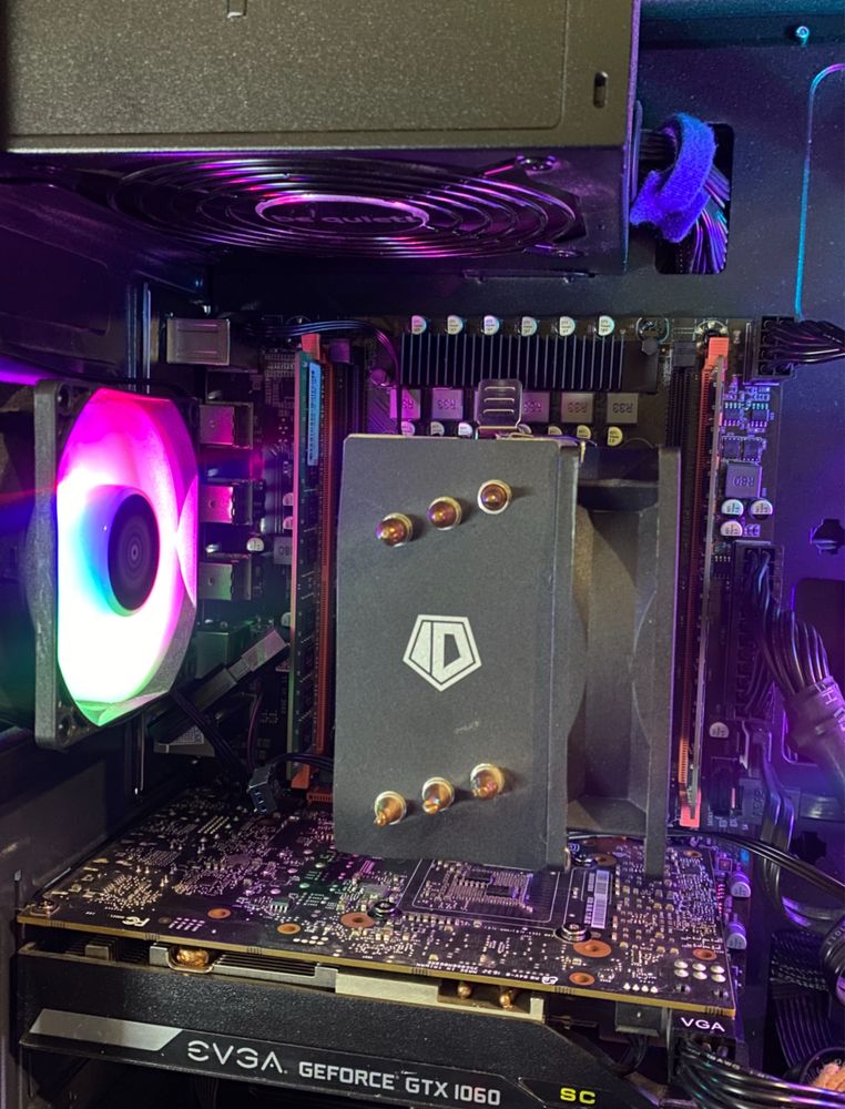 Игровой пк + комплект GTX 1060 3gb, Xeon E5 2630v4, Ram 16gb DDR4