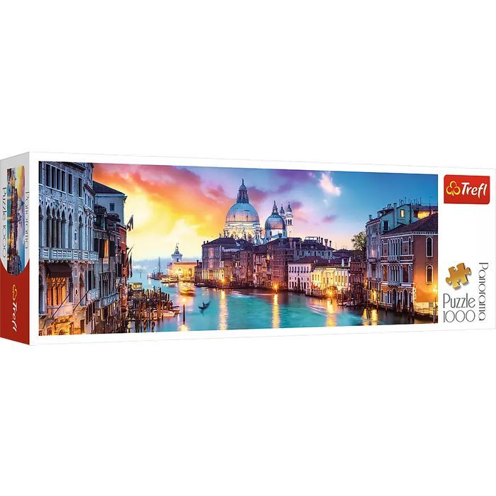 Puzzle 1000 Elementów. Panorama, Canal Grande W Wenecji