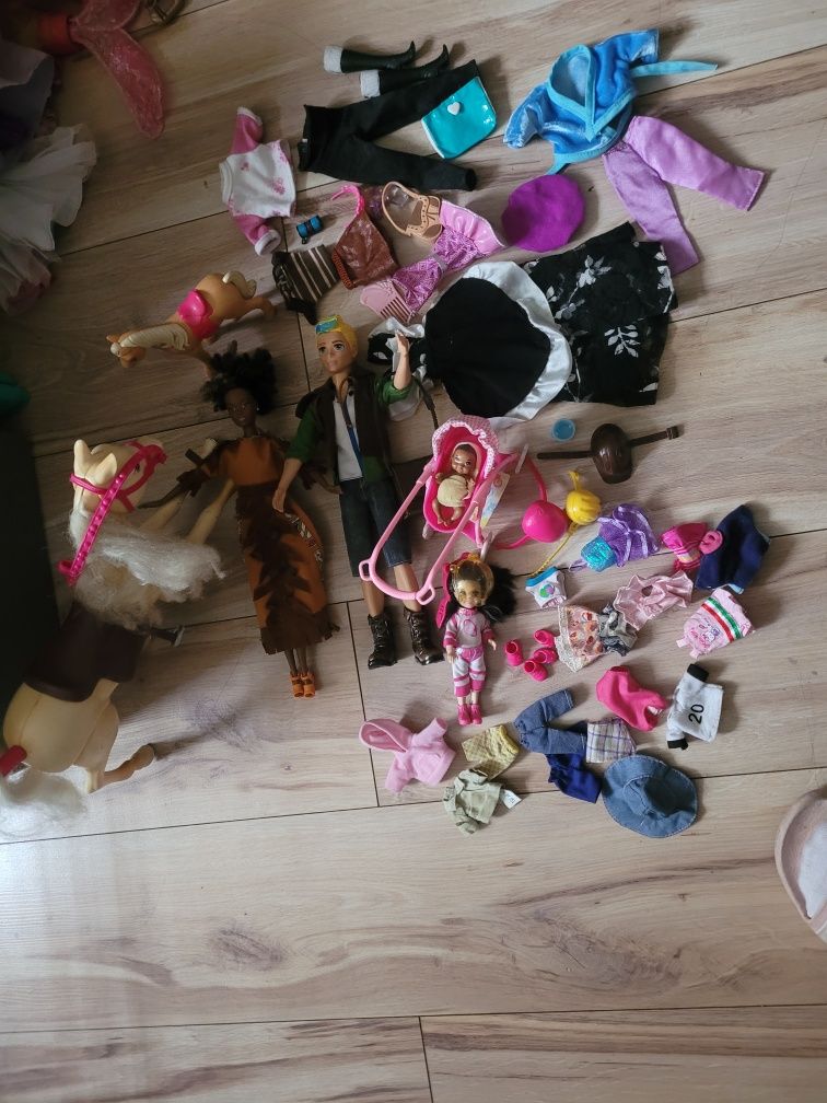 Ken i  Barbie Murzynka
