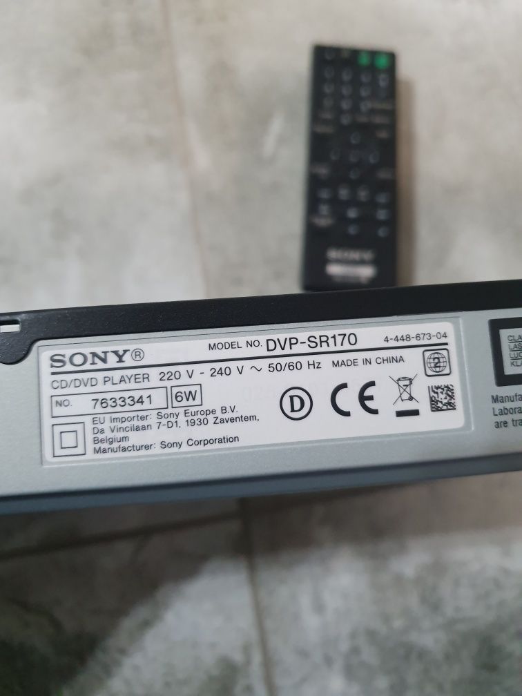 Sony dvp SR 170 czarny