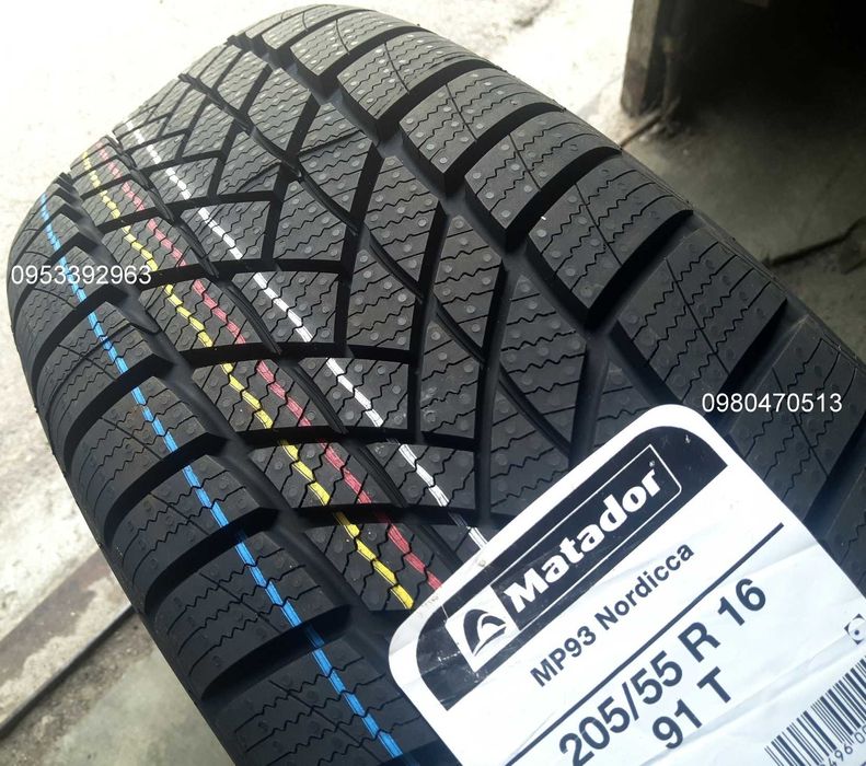 Шини Зимові 205/55 R16 Matador MP93 Nordicca