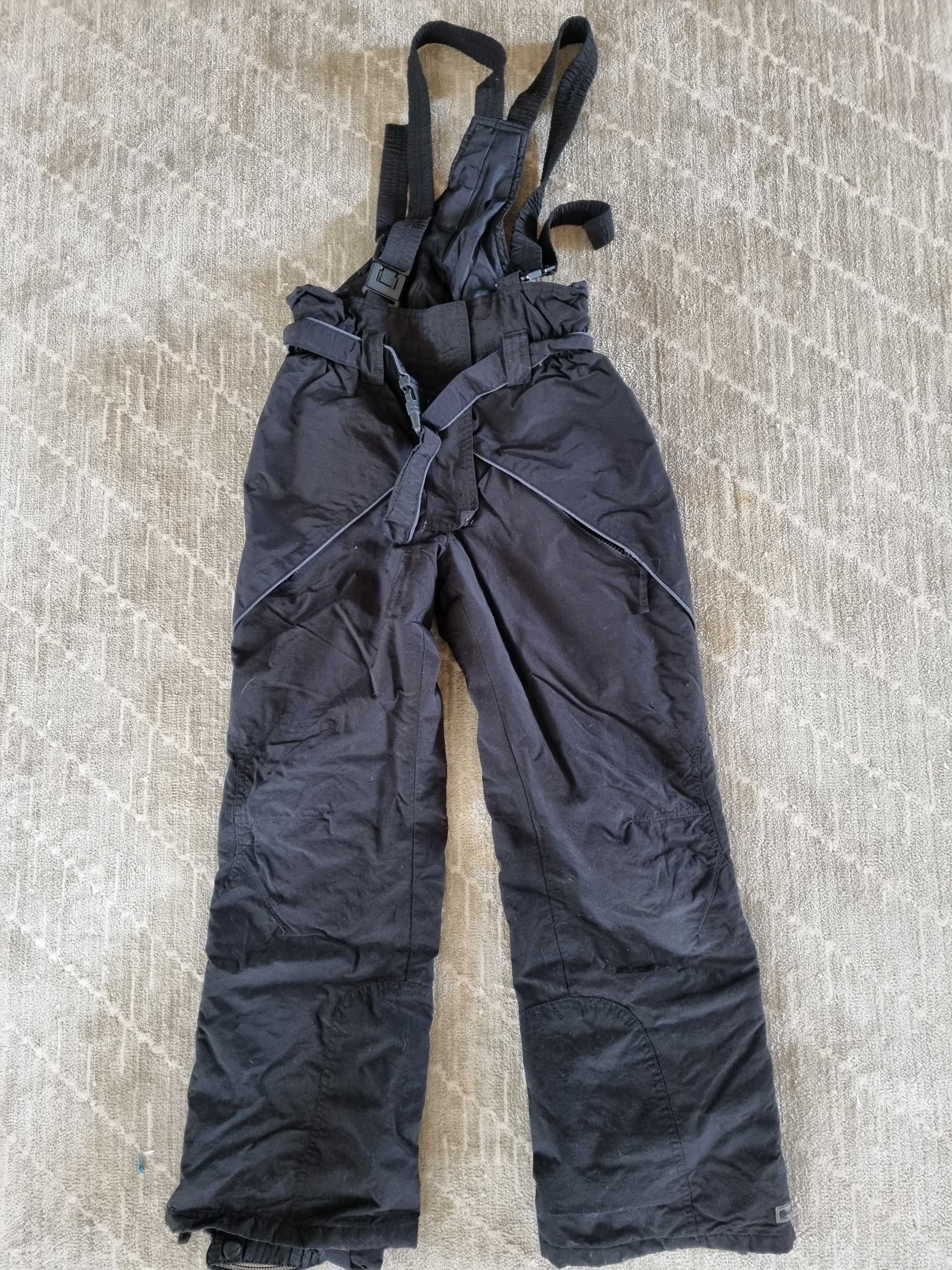 Chłopięca kurtka parka i spodnie narciarskie 152 cm