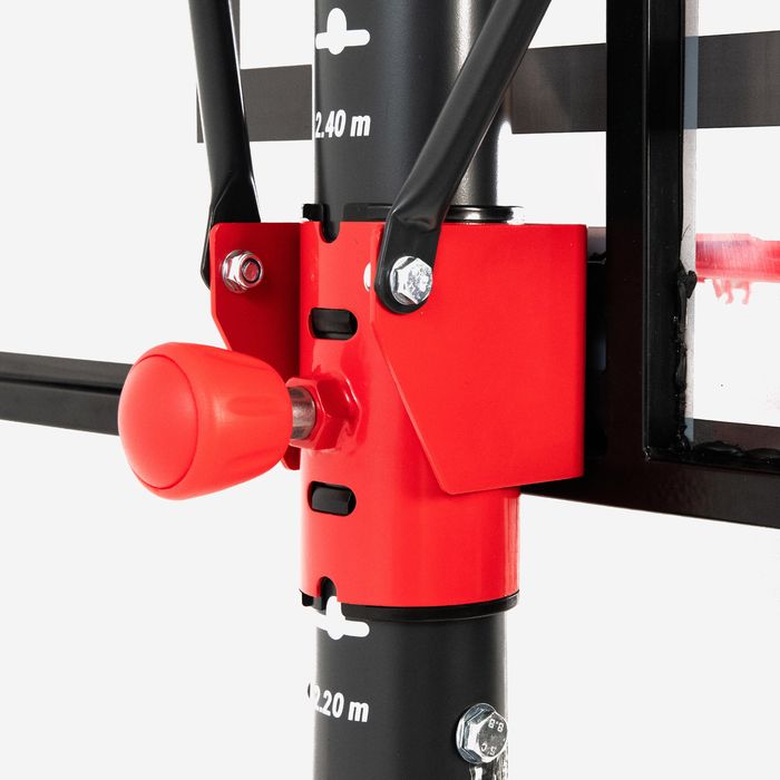 Tabela de Basquetebol Altura Ajustável de 2,20-3,05 m B100 Easy