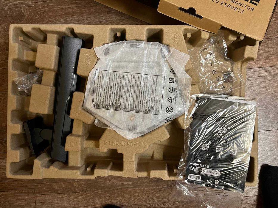 2 Монітори / MSI G244F E2 / 23.8”, 1920×1080, Full HD / 180 Гц