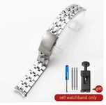 Pasek stalowa bransoleta do zegarka pasuje tissot 19mm.20 mm
