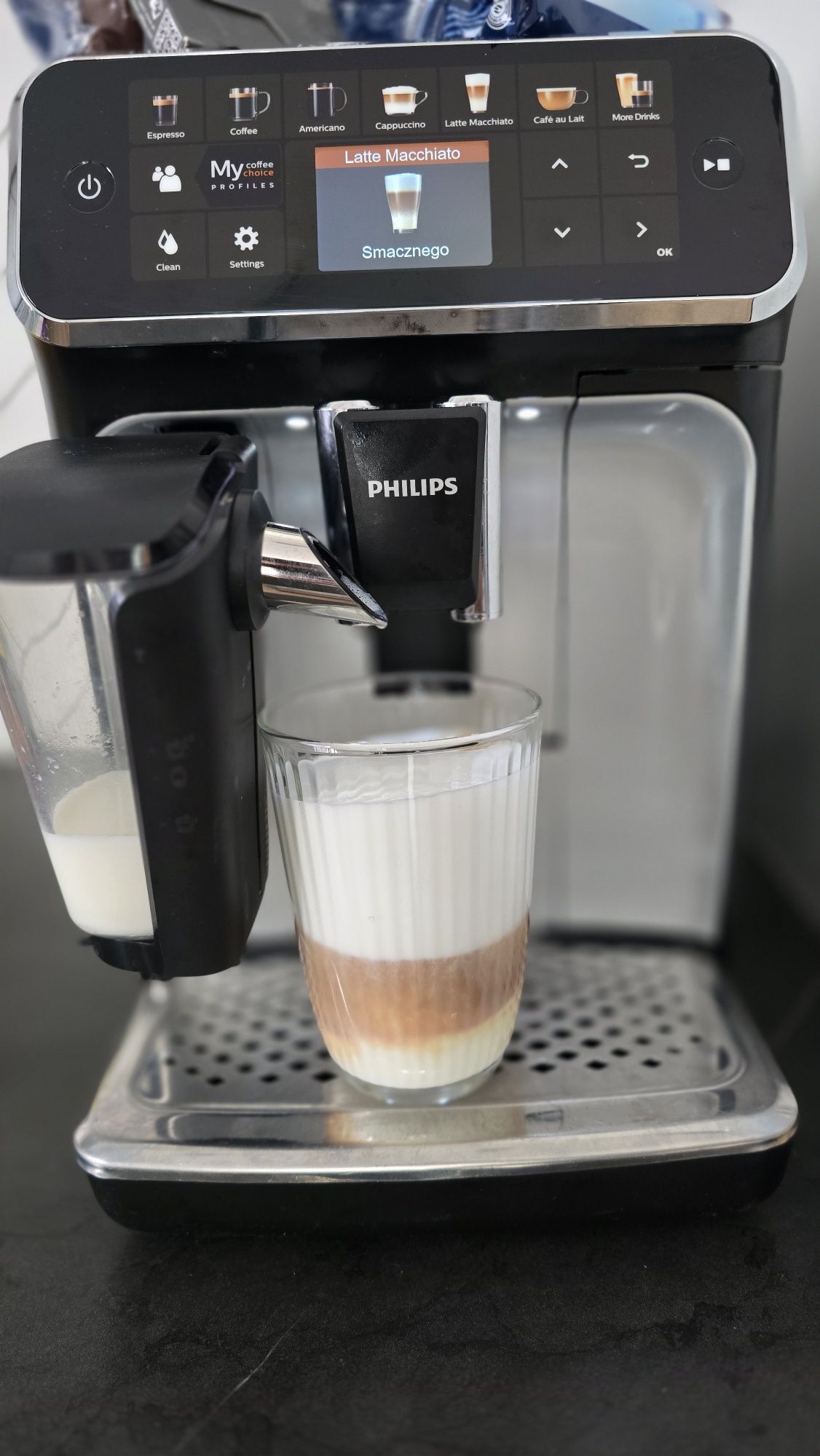 Philips lattego latte go 5400 ep5446 ekspres do kawy automatyczny