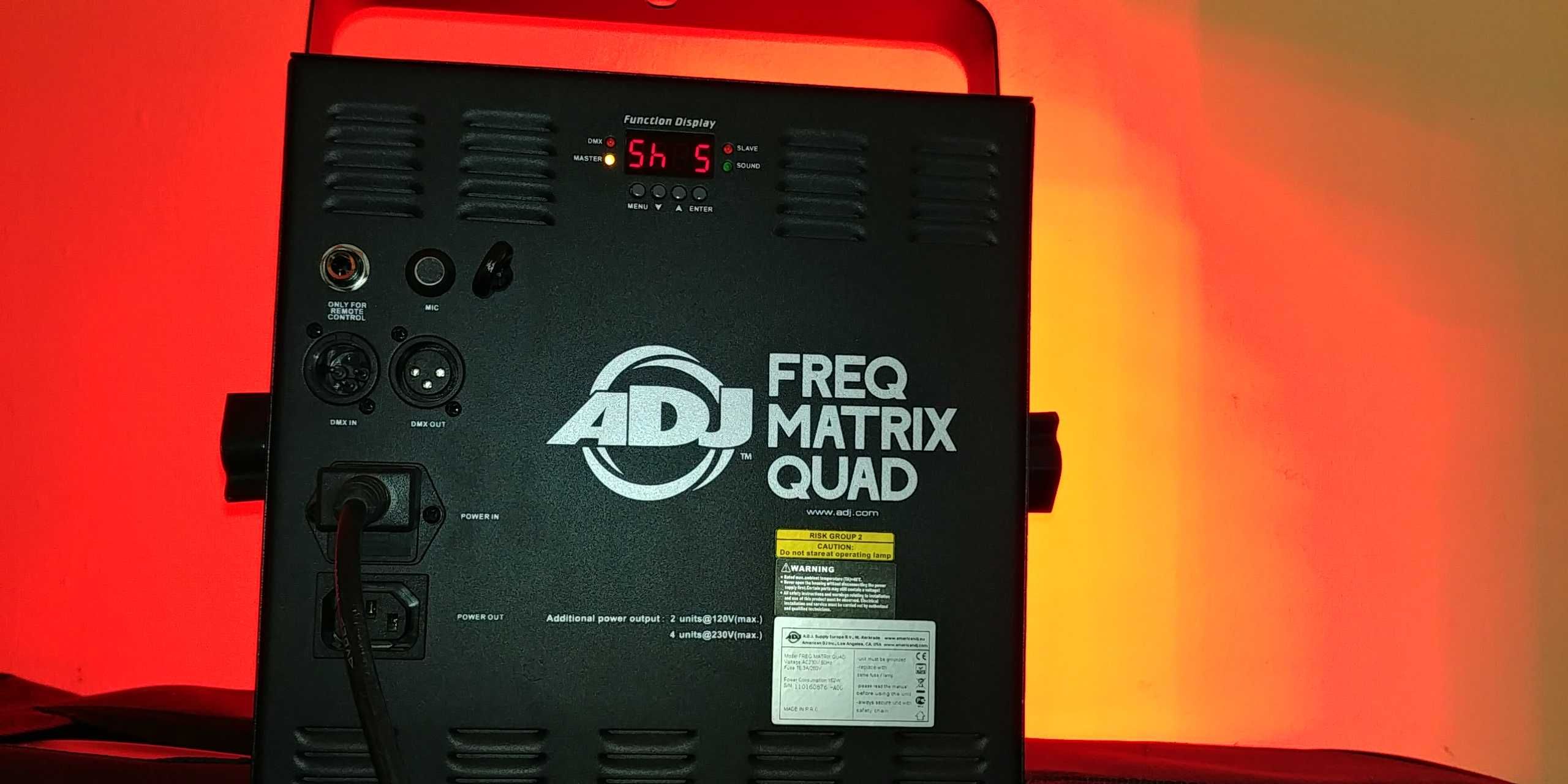 Oświetlacz Efekt led ADJ Freq Matrix Quad