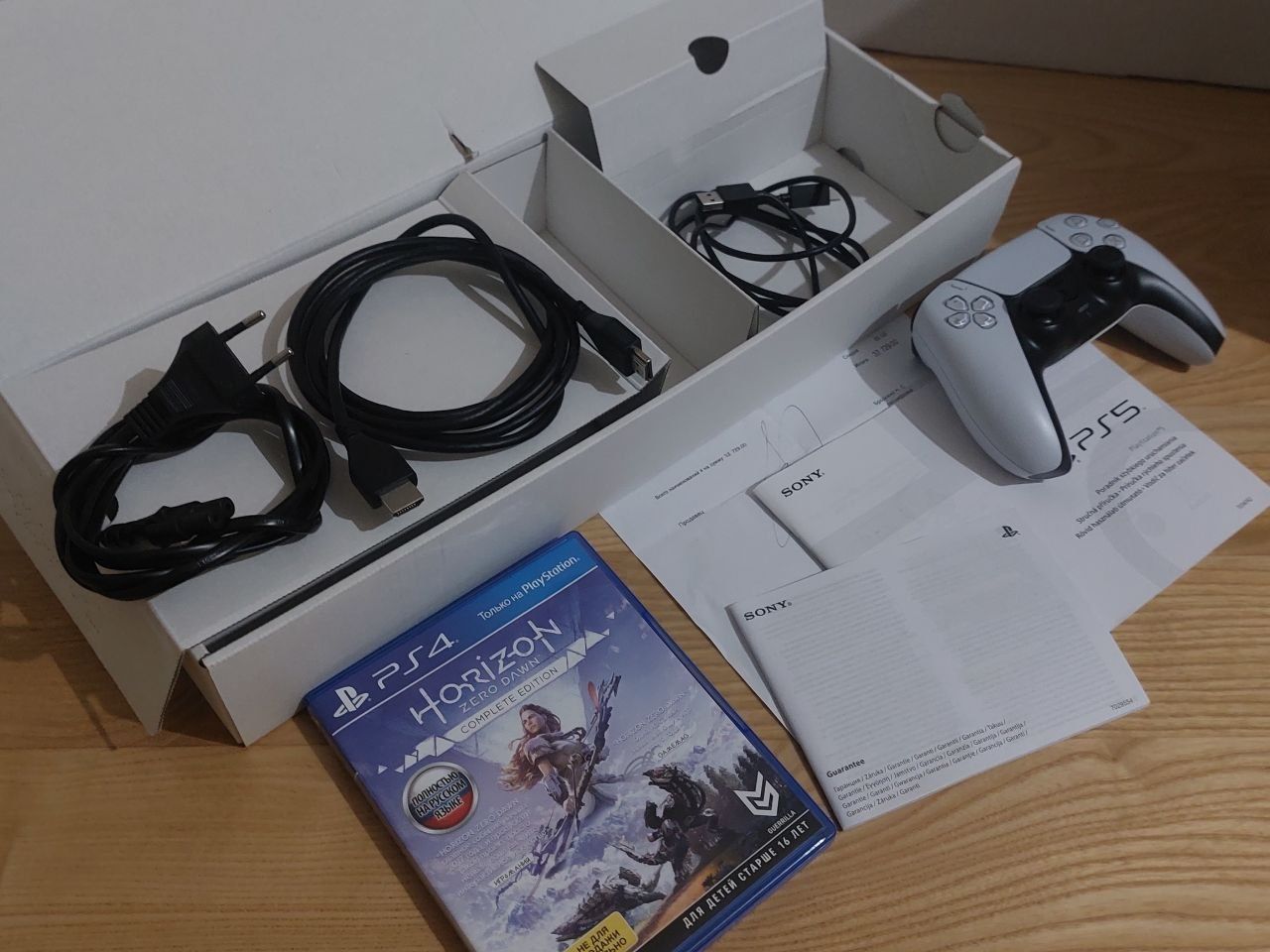 PS5 Blu-ray остання модель + Horizon з дисководом playstation 5